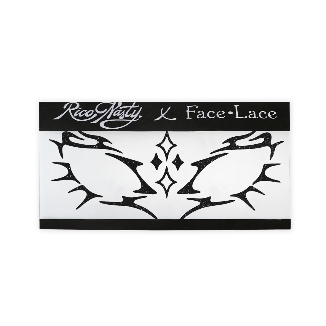 Spiky Metallica Face Lace Decal
