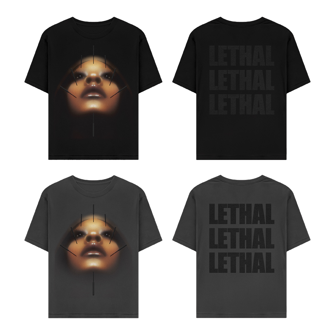 Lethal T-Shirt (BLACK OR GRAY)