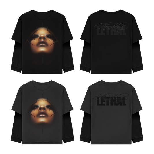 Lethal 2 in 1 Long Sleeve (BLACK OR GRAY)