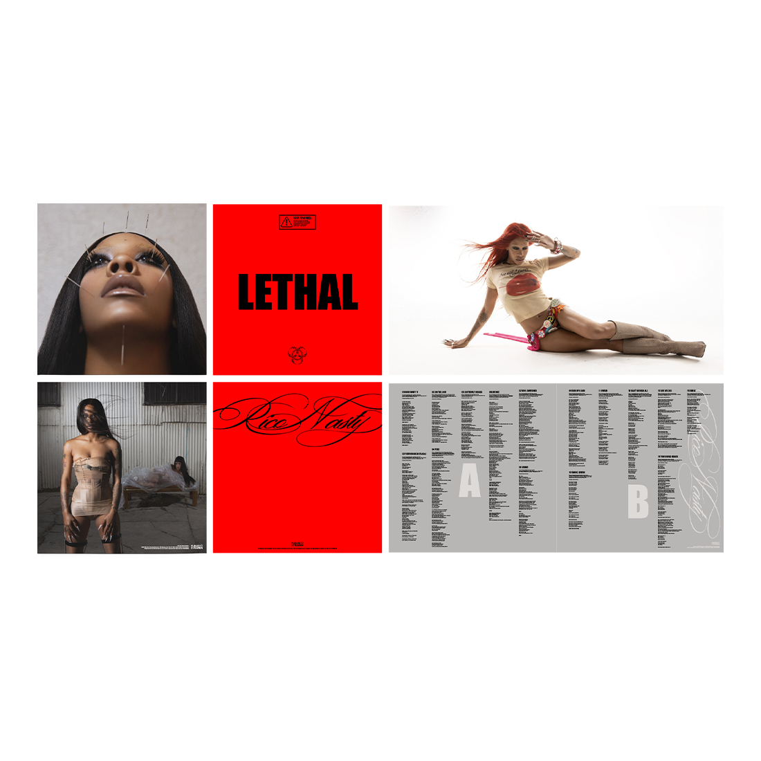 Lethal Red Sawblade Vinyl