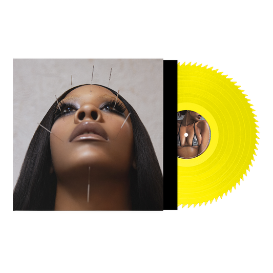 Lethal Neon Yellow Sawblade Vinyl