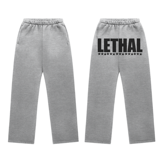 LETHAL GREY SWEATPANTS