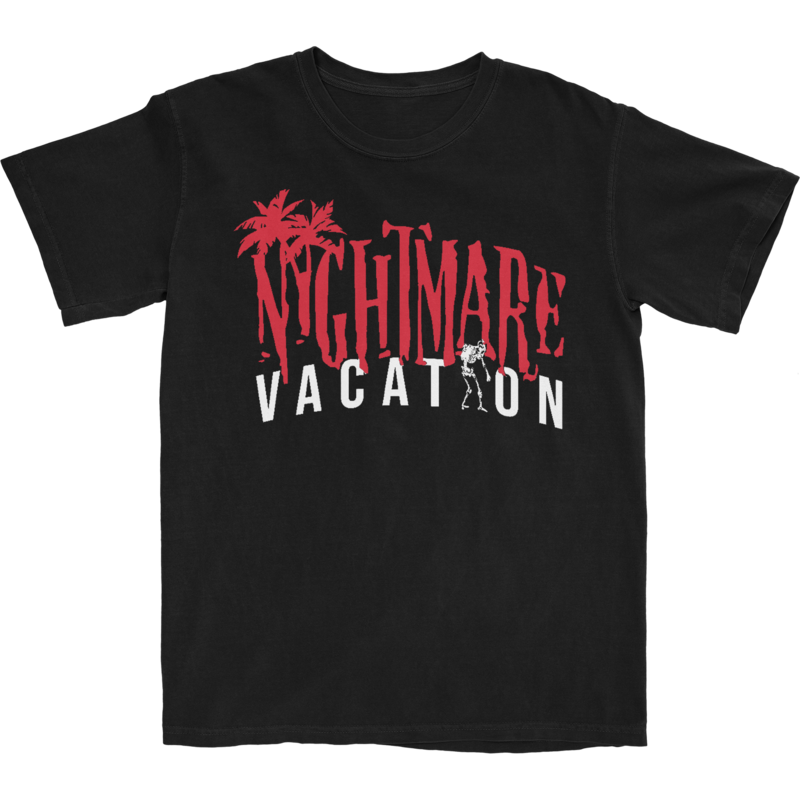 Nightmare Vacation T-shirt (Black)