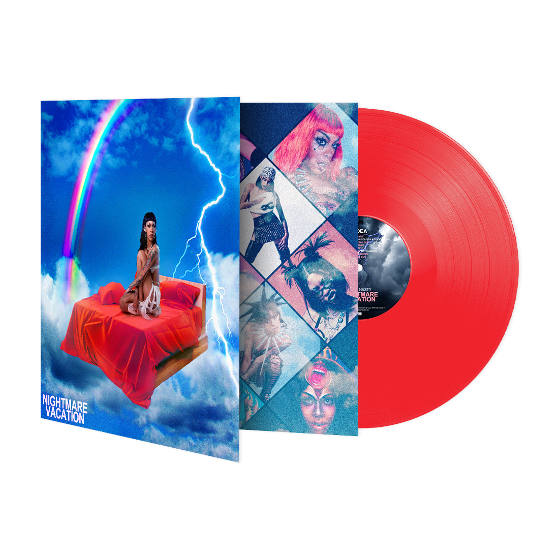 Nightmare Vacation Coral Vinyl