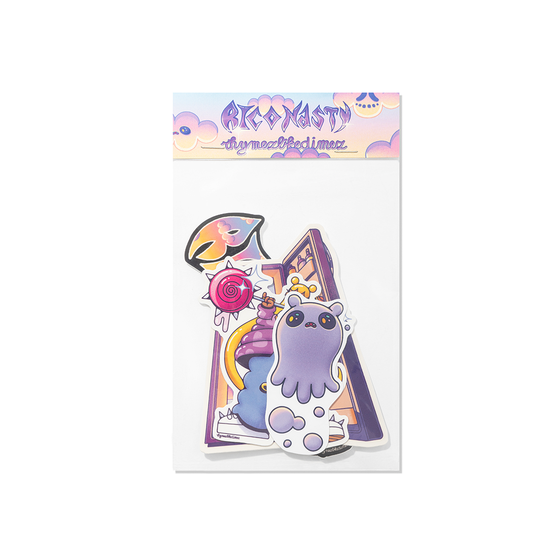Rico Nasty x RHYMEZLIKEDIMEZ Sticker Pack (Set of 4)