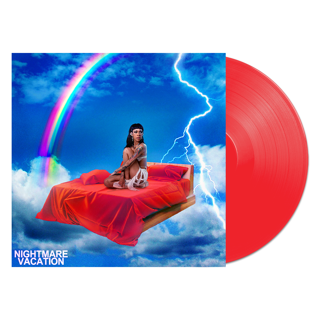 Nightmare Vacation Coral Vinyl